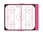 Pink Hockey Clipboard